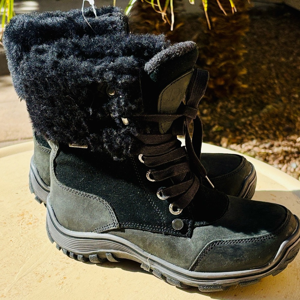 Pajar Boots Waterproof Black Size 5.5 - Picture 1 of 5